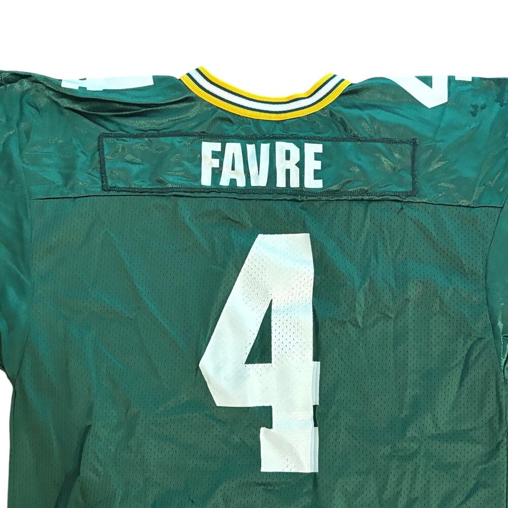 Brett Favre Green Bay Packers #4 Wilson Youth XL Green Jersey 90's Vintage QB